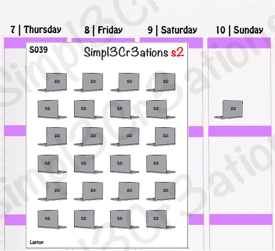 S039 | Laptop Sticker Sheet (4308153466927)