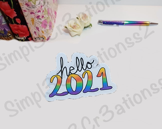 D003 | Hello 2021 Die Cut (4620313067589)