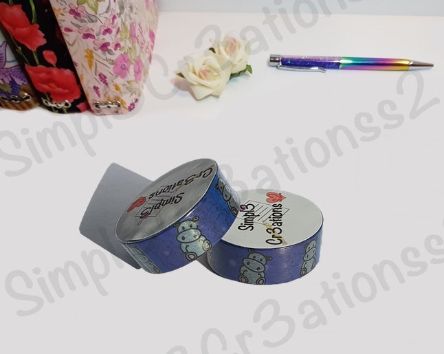 WASHI | 15mm Cute Hilbert Washi Tape (6618321551429)