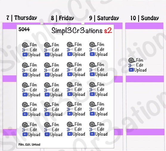 S044 | Film, Edit, Upload Sticker Sheet (4323207807045)