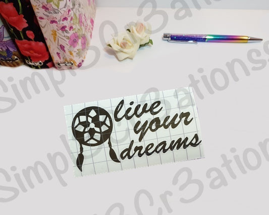 V005 | Live Your Dreams Vinyl (4308242137135)