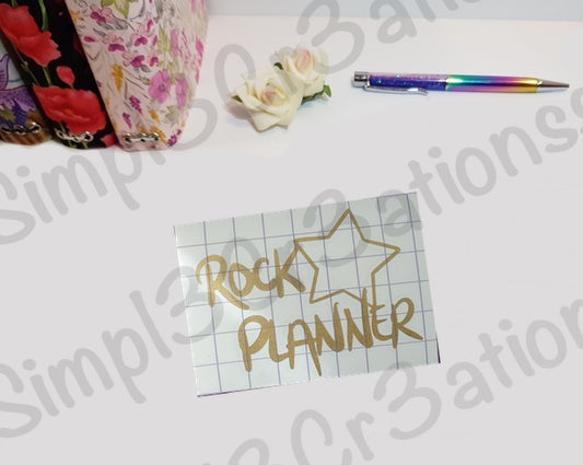 V006 | Rock Star Planner Vinyl (4308242792495)